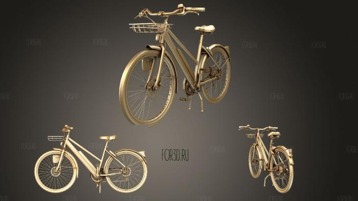 Electric Bicycle stl model for CNC